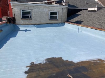 Roof Coating Application